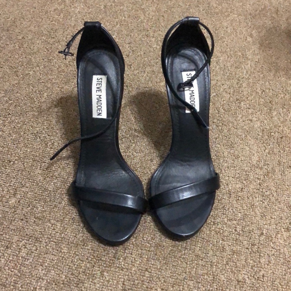 Steven madden black heels